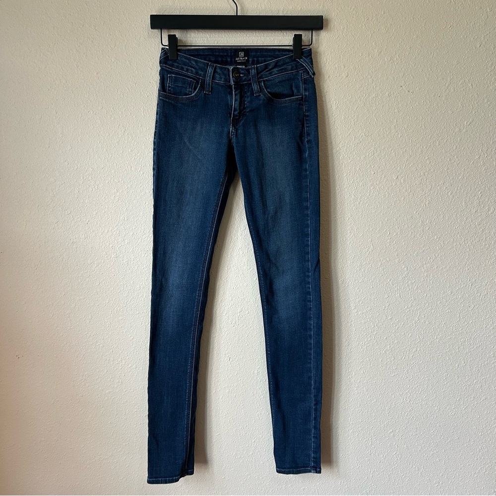 Just Black Women's Skinny Jeans - Dark Blue